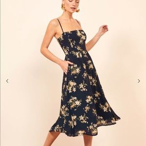 Reformation Rosehip Dress W/ Pockets